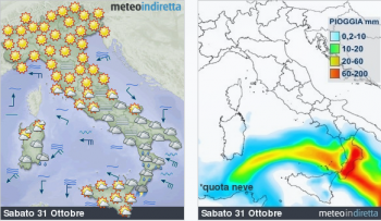 Previsioni meteo Halloween: tra maltempo e sole