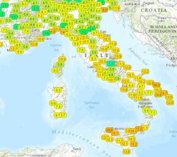 Minime notturne: ancora freddo al nord!