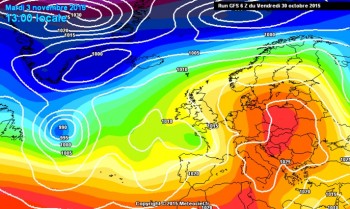 Alta pressione inizio Novembre: quanto durerà?