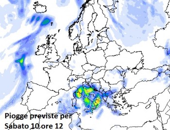 Ciclone Mediterraneo in arrivo: weekend all’insegna del maltempo