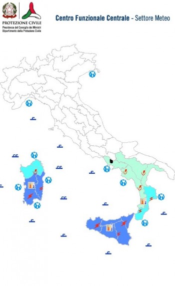 Allerta Meteo: le regioni Meridionali a rischio!