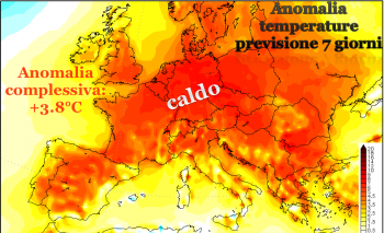 Primavera Novembrina, zero termico vola oltre i 4000 metri