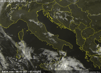 Buongiorno Italia,ecco il tempo in atto questo Lunedì 2 Novembre 2015