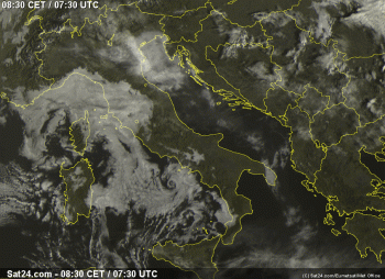 Buongiorno Italia,ecco il tempo in atto questo Mercoledì 11 Novembre 2015