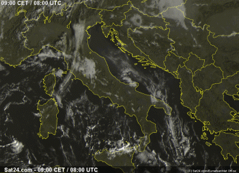 Buongiorno Italia,ecco il tempo in atto questo Venerdì 6 Novembre 2015