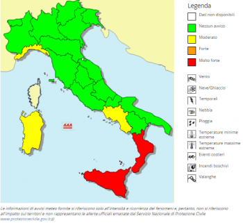 Maltempo intenso nelle prossime ore, ecco le zone più colpite