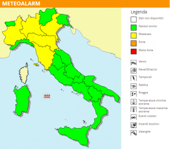 Nebbia persistente, ecco le regioni interessate