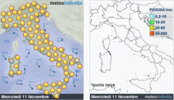 Previsioni meteo domani: sole su tutt’Italia, attenzione alle nebbie