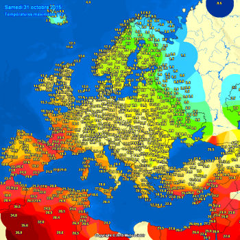 Contrasti termici Europei: dai 27°C Spagnoli ai -10°C in Russia