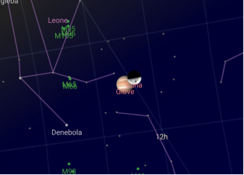 Congiunzione Luna-Giove, primo spettacolo astronomico di dicembre