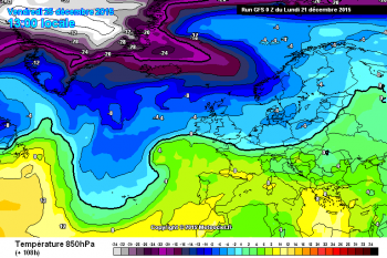 Tendenza meteo a 15 giorni,dal 22 Dicembre al 5 Gennaio 2015