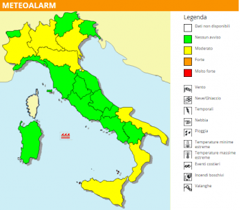 Nebbia al nord, vento al sud, ecco le regioni interessate