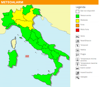 Nebbia fitta per la prossima notte, ecco dove