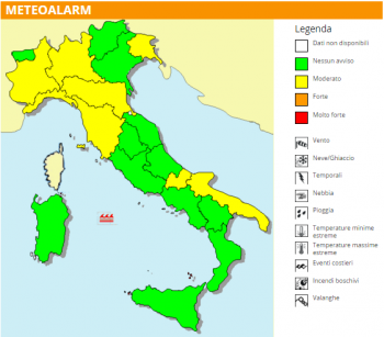 Vento forte previsto per le prossime ore, ecco dove