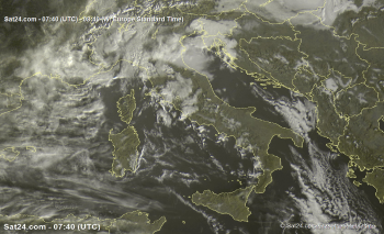 Buongiorno Italia,ecco il tempo in atto questo Giovedì 24 Dicembre 2015