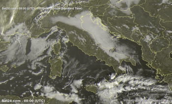 Buongiorno Italia,ecco il tempo in atto questa Domenica 27 Dicembre 2015