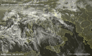 Buongiorno Italia,ecco il tempo in atto questa Domenica 13 Dicembre 2015