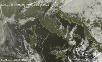 Buongiorno Italia,ecco il tempo in atto questo Giovedì 17 Dicembre 2015