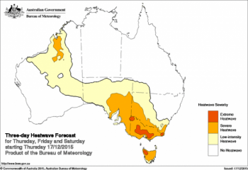 Bolla di caldo in Australia: temperature alle stelle!