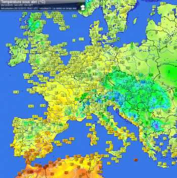 Europa immersa nell’Anticiclone: dalla Spagna al Baltico temperature hot!