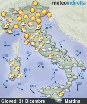 Meteo Fine-Inizio Anno: ci sarà il cambiamento?