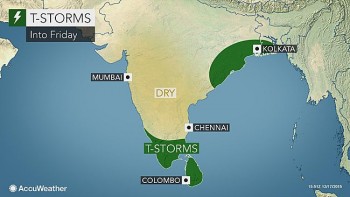 India tra tempesta e clima secco