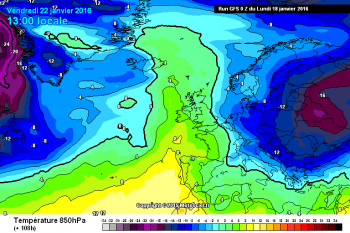 Tendenza meteo a 15 giorni,dal 19 Gennaio al 2 Febbraio 2016