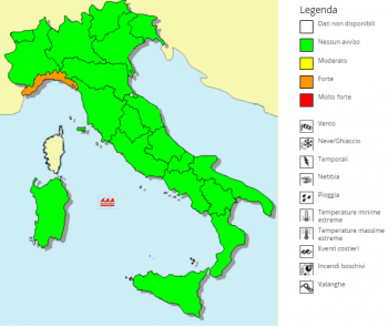 Neve a bassa quota e vento forte per le prossime ore, ecco dove