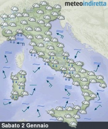 Primo Weekend dell’anno: forte peggioramento in arrivo!