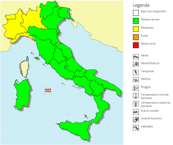 Fenomeni intensi, pioggia e neve per le prossime ore, ecco dove