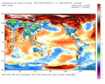 Gennaio più caldo del normale, ma non entra (fortunatamente) nella top ten