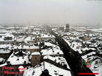 Neve al Nord: Piemonte, Liguria e Emilia imbiancate [WEBCAM]