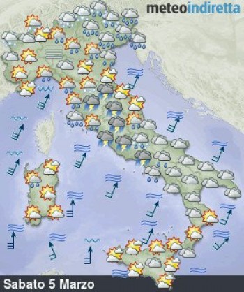 Weekend alle porte: piogge, temporali e neve protagonisti!