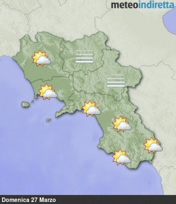 Meteo Campania: Beltempo,con nuvolosità in graduale aumento