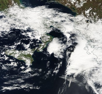 Temporali sullo Ionio e sul Mediterraneo centrale, come si sono formati?