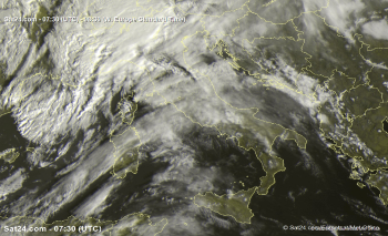 Buongiorno Italia,ecco il tempo in atto questo Sabato 5 Marzo 2016