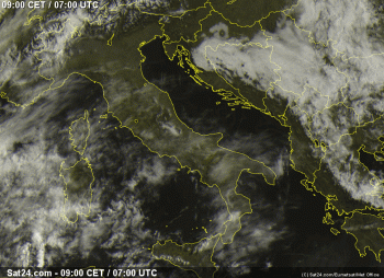 Previsioni meteo oggi: Condizioni meteo in peggioramento, per l’arrivo di una nuova perturbazione