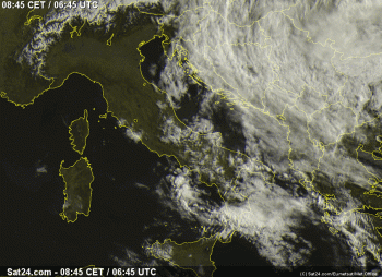 Previsioni meteo oggi: Ulteriore miglioramento delle condizioni meteo, con residuo maltempo al centro-sud