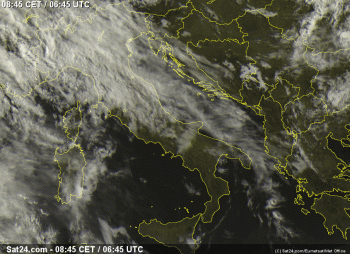 Previsioni meteo oggi: Instabile al nord, beltempo sul resto della penisola