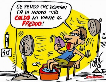 Caldo e umidità: il leitmotiv della nostra estate