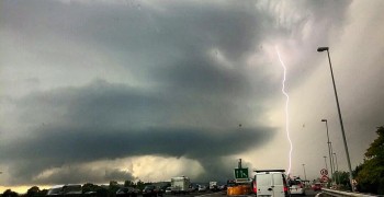 Temporali gemelli tra bolognese e modenese sabato [IMMAGINI]