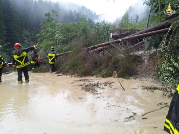 Nubifragi e raffiche da Uragano sull’Appennino Tosco-Emiliano.