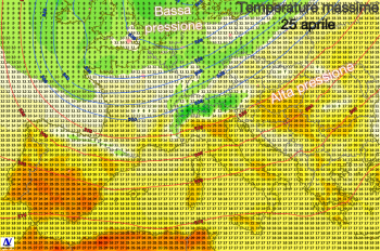 Festa del 25 aprile verso il “caldo”, temperature ritornano verso la media