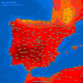 Prime massime vicine ai 40°C in Spagna, come saranno i prossimi giorni?