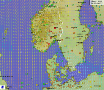 Battuti record di caldo anche in Norvegia, oltre 30°C lo scorso 27 maggio