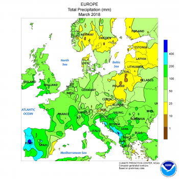 MARZO 2018 : mese invernale e con precipitazioni ben oltre la norma!