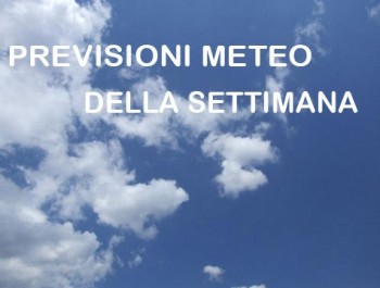 Previsioni meteo per la prima settimana di Aprile 2018