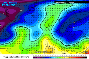 Meteo Amarcord : L’ondata di GELO e NEVE del 7-8 Aprile 2003