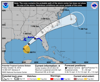 Stati Uniti: tempesta tropicale sta per raggiungere la Florida