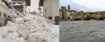 Cronaca meteo: domenica di forte maltempo tra nubifragi, rischi esondazioni e valanghe sulle Alpi!